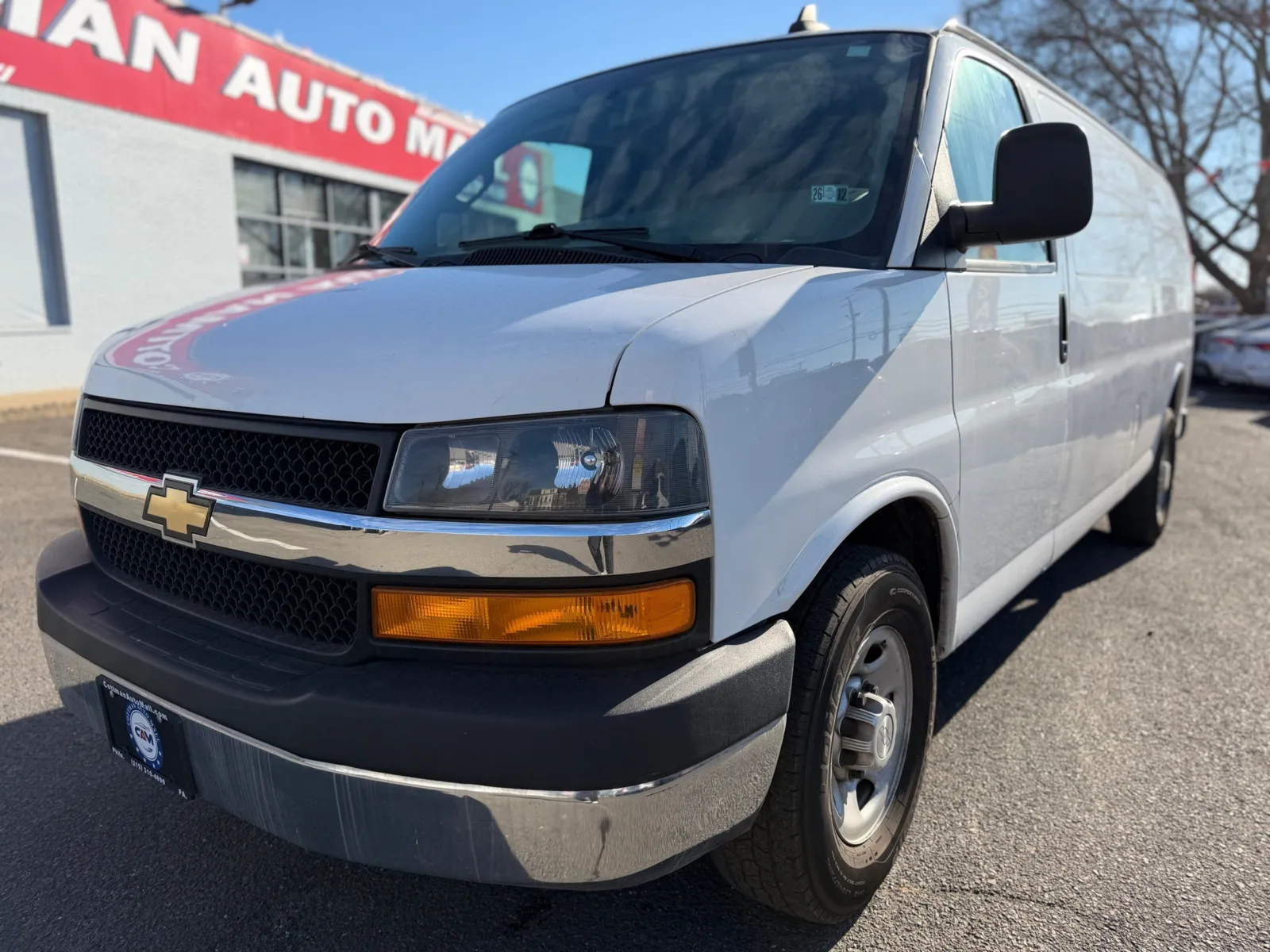 White 2019 Chevrolet Express 3500 Work Van for sale in Philadelphia, PA