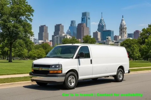 White 2019 Chevrolet Express 3500 Work Van for sale in Philadelphia, PA