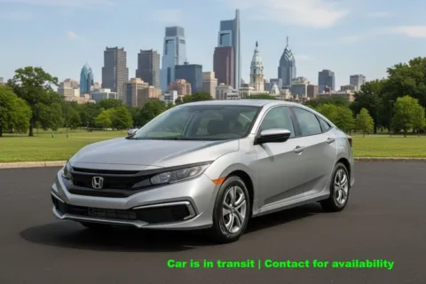 Silver 2018 Honda Civic LX for sale in Philadelphia, PA