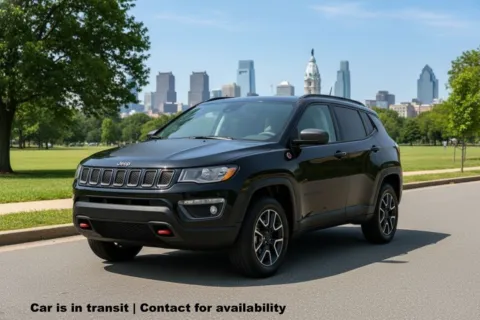 Black 2020 Jeep Compass Trailhawk 4X4 for sale in Philadelphia, PA
