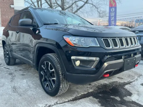 Black 2020 Jeep Compass Trailhawk 4X4 for sale in Philadelphia, PA