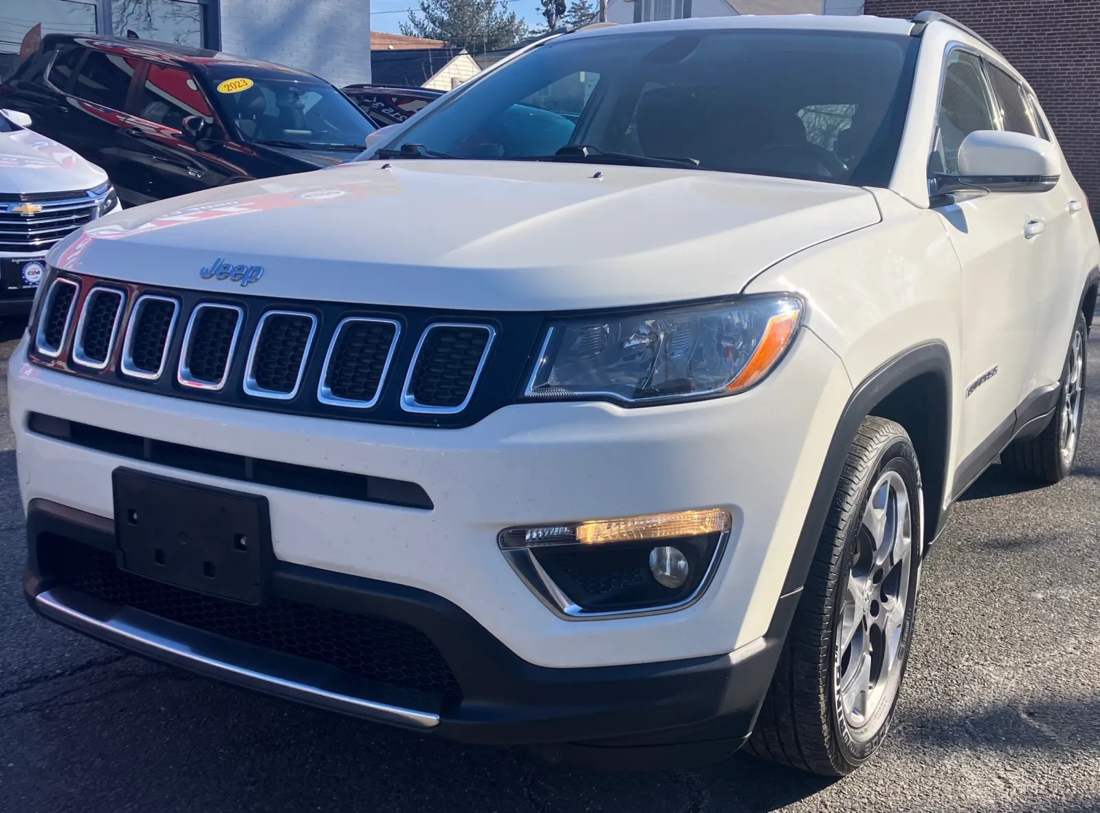 White 2020 Jeep Compass Limited FWD for sale in Philadelphia, PA