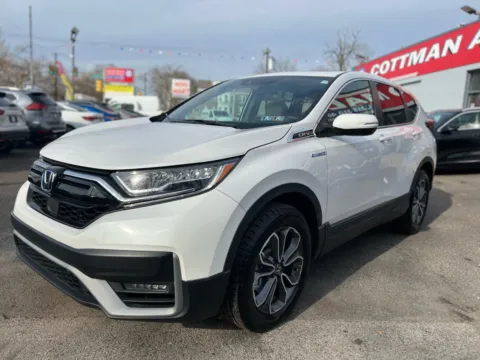 White 2022 Honda CR-V Hybrid EX for sale in Philadelphia, PA