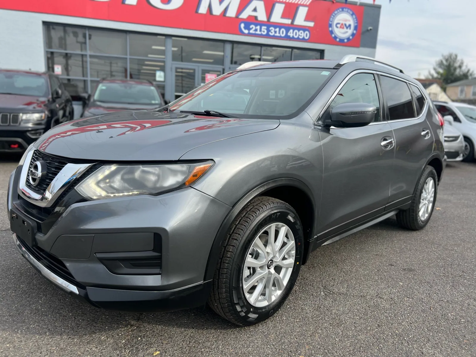 Gray 2017 Nissan Rogue SV for sale in Philadelphia, PA