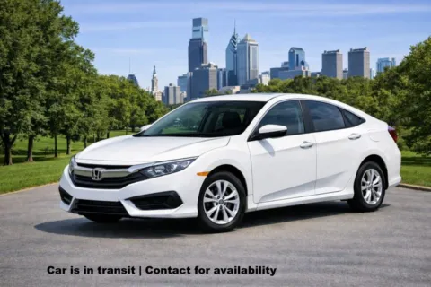 White 2018 Honda Civic LX for sale in Philadelphia, PA