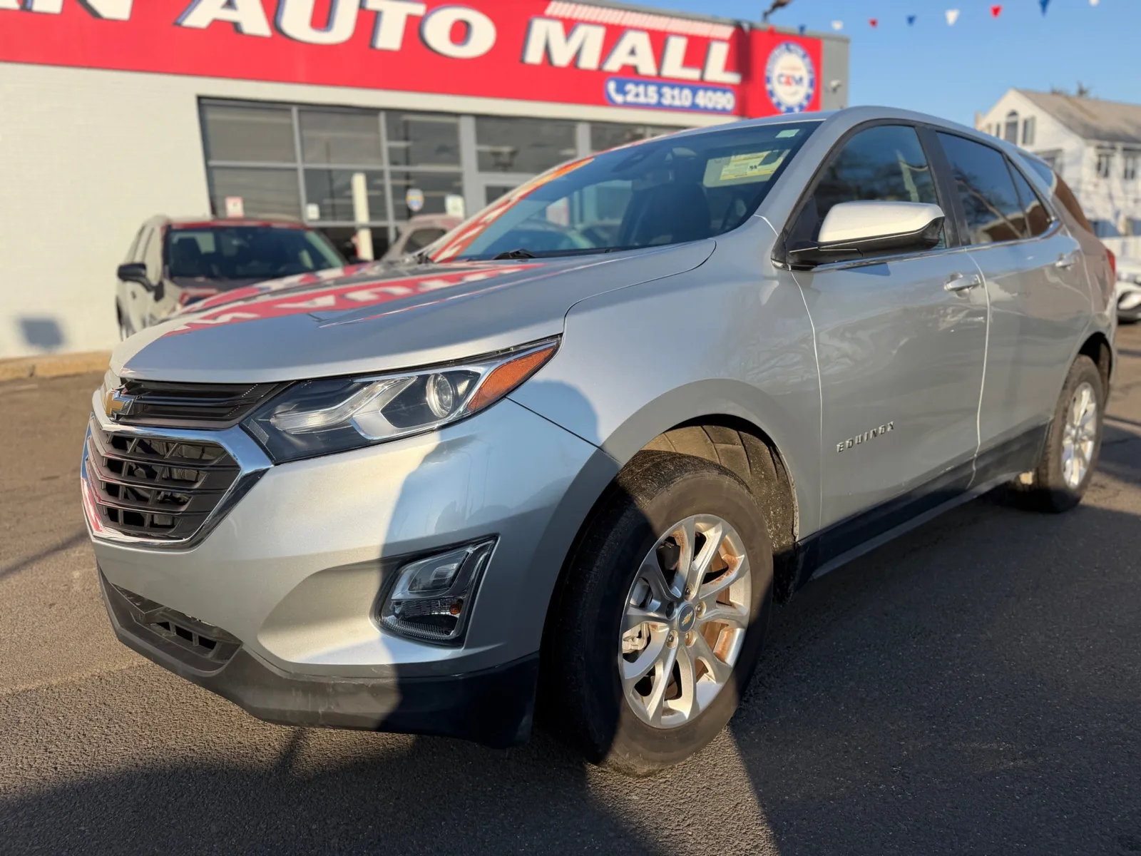 Silver 2021 Chevrolet Equinox AWD LT for sale in Philadelphia, PA
