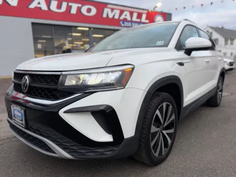 White 2022 Volkswagen Taos 1.5T SE for sale in Philadelphia, PA