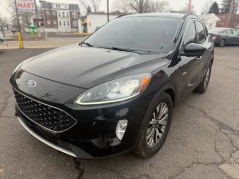 Black 2021 Ford Escape Titanium Hybrid for sale in Philadelphia, PA
