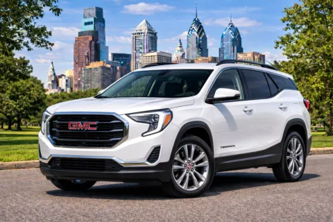 White 2021 GMC Terrain AWD SLE for sale in Philadelphia, PA