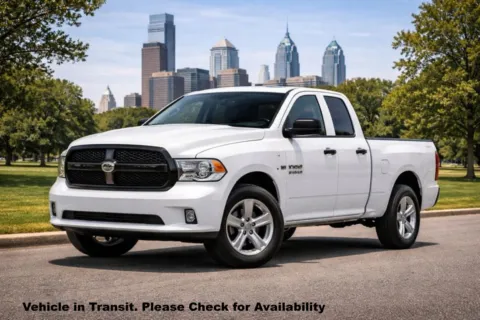 White 2017 Ram 1500 Express Quad Cab 4x4 6'4" Box for sale in Philadelphia, PA