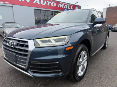 Blue 2018 Audi Q5 2.0T Tech Premium for sale in Philadelphia, PA