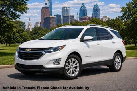 White 2021 Chevrolet Equinox FWD LT for sale in Philadelphia, PA