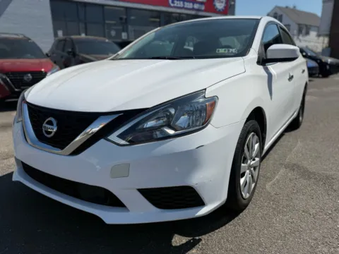 White 2019 Nissan Sentra S for sale in Philadelphia, PA