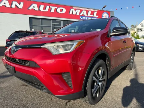 Red 2016 Toyota RAV4 LE for sale in Philadelphia, PA