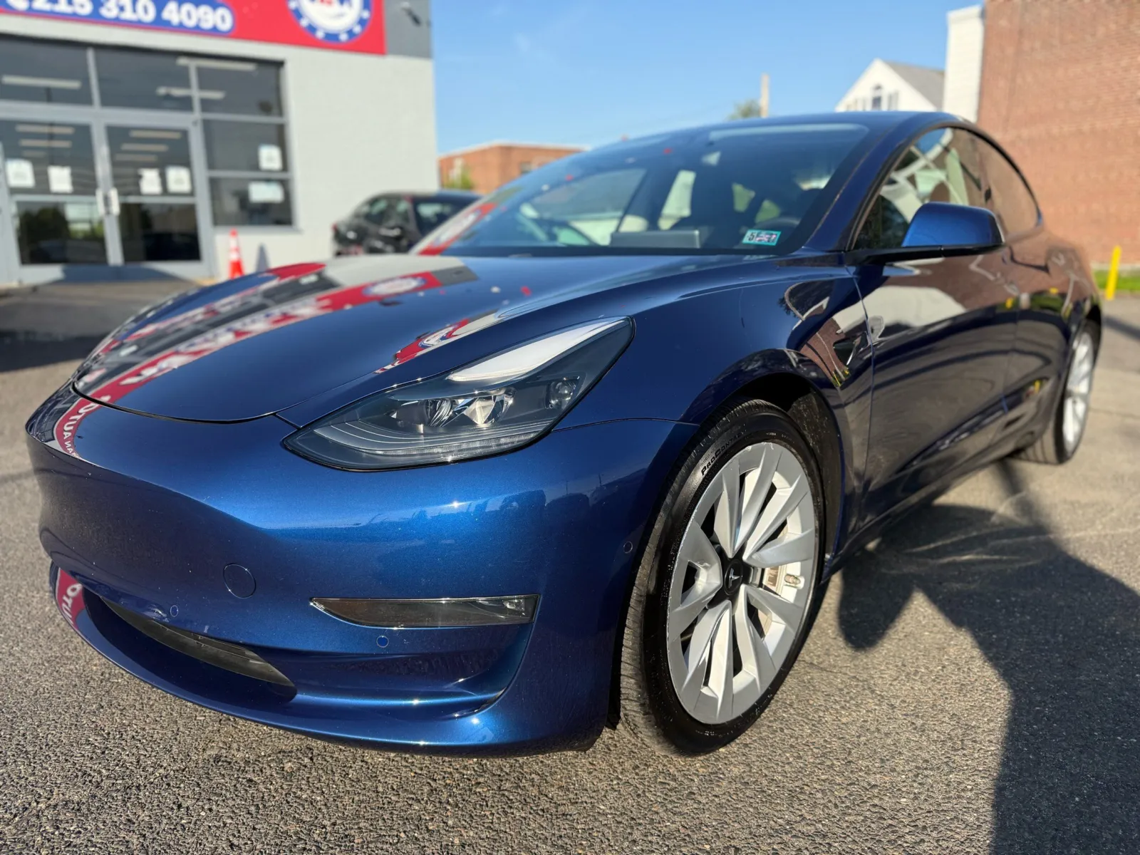 Blue 2021 Tesla Model 3 FSD Long Range Dual Motor All-Wheel Drive for sale in Philadelphia, PA