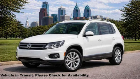 White 2017 Volkswagen Tiguan 2.0T Wolfsburg Edition for sale in Philadelphia, PA
