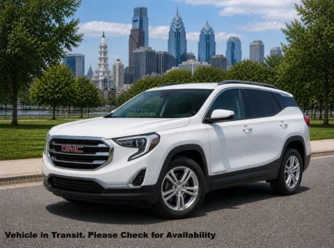 White 2021 GMC Terrain AWD SLE for sale in Philadelphia, PA