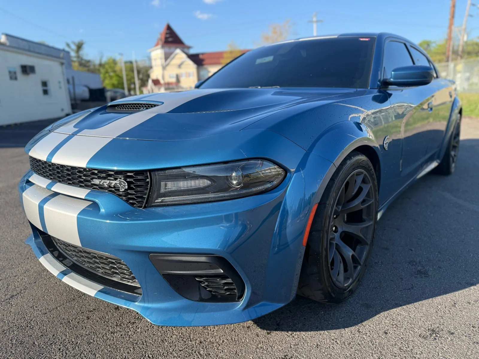 Blue 2020 Dodge Charger Widebody SRT Hellcat RWD for sale in Philadelphia, PA