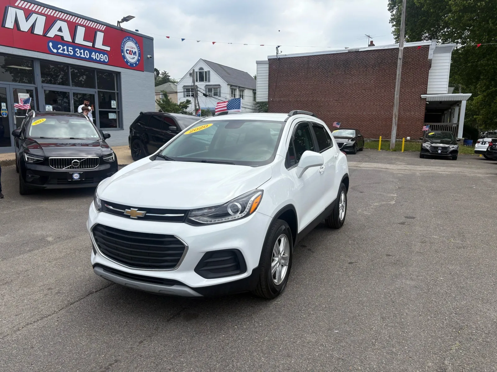 White 2020 Chevrolet Trax AWD LT for sale in Philadelphia, PA