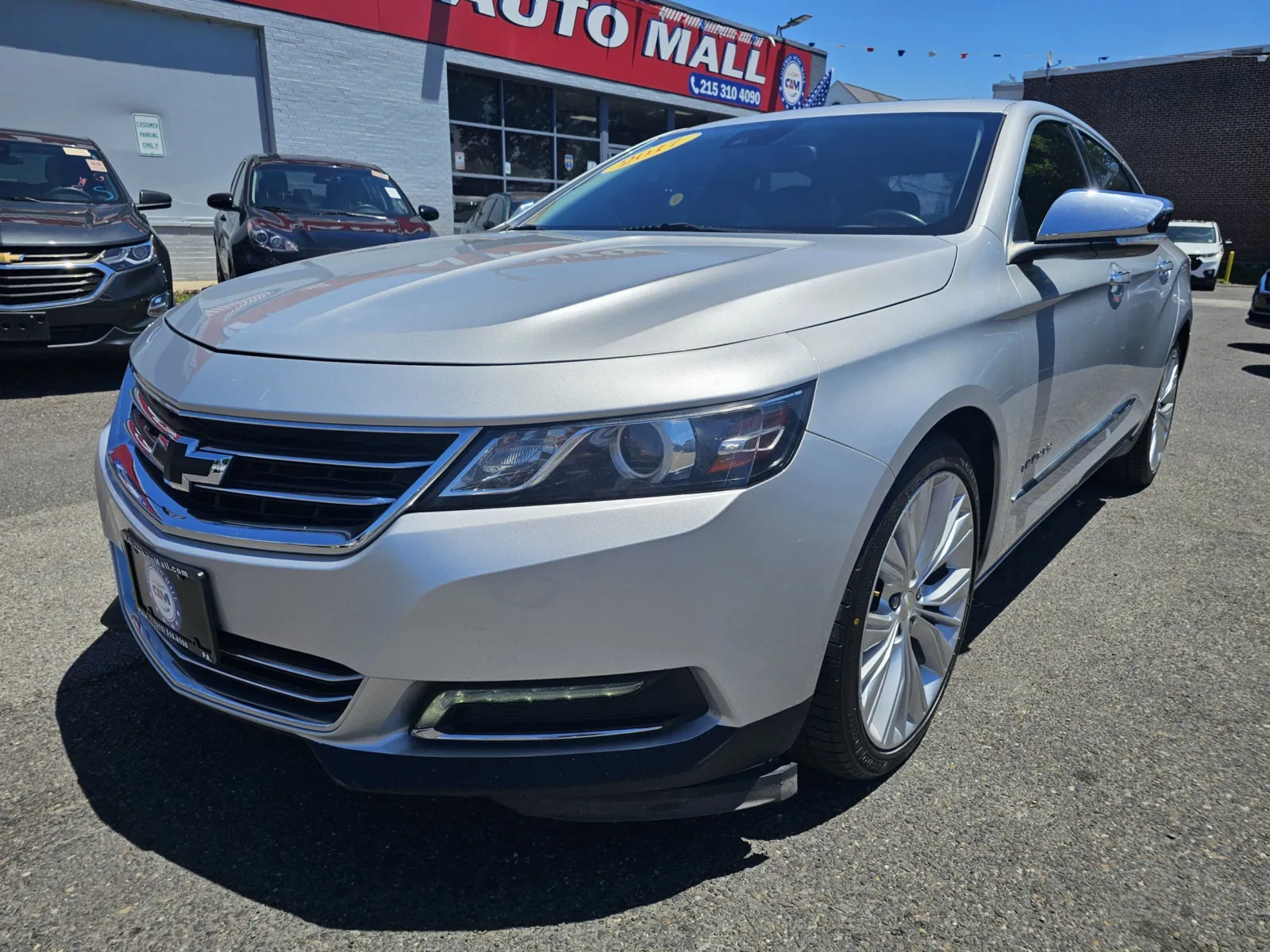 Silver 2017 Chevrolet Impala 2LZ for sale in Philadelphia, PA