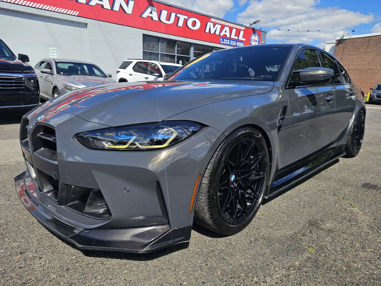 Gray 2024 BMW M3 Competition xDrive for sale in Philadelphia, PA