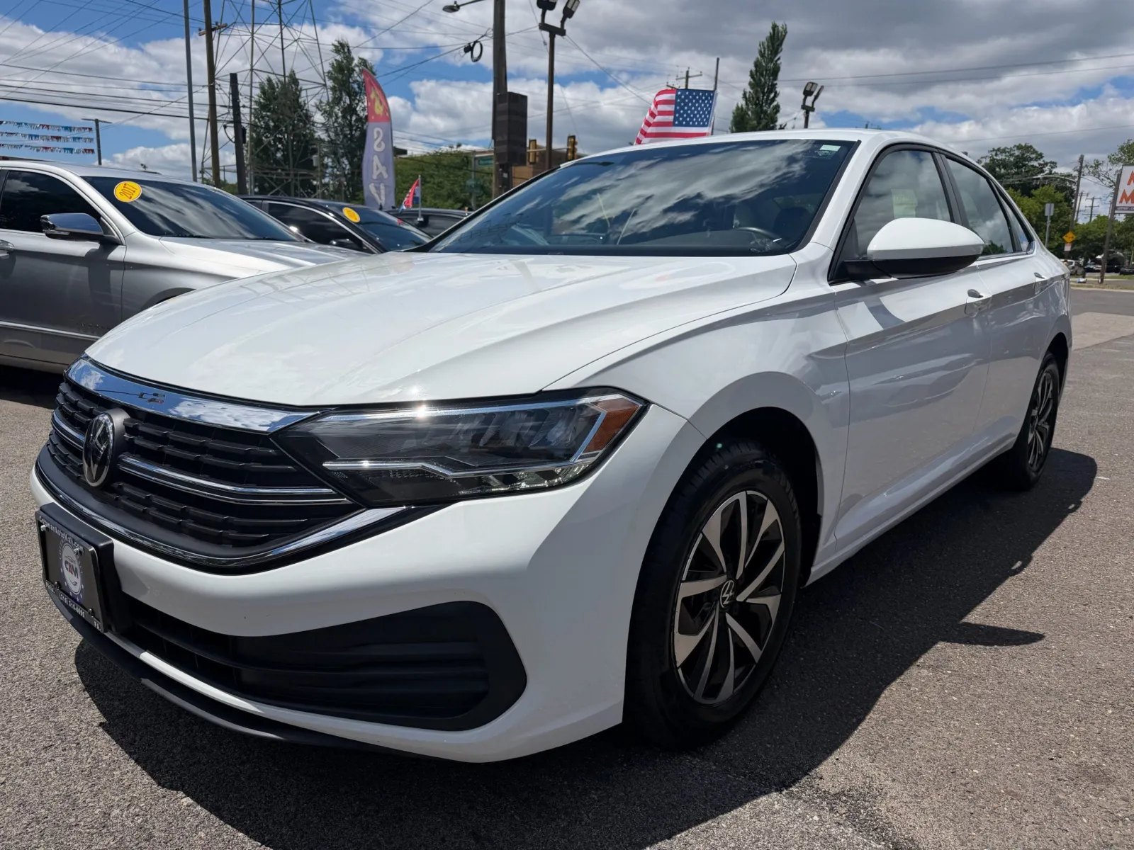 White 2024 Volkswagen Jetta 1.5T S for sale in Philadelphia, PA