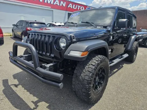 Black 2018 Jeep Wrangler Unlimited Sport S for sale in Philadelphia, PA