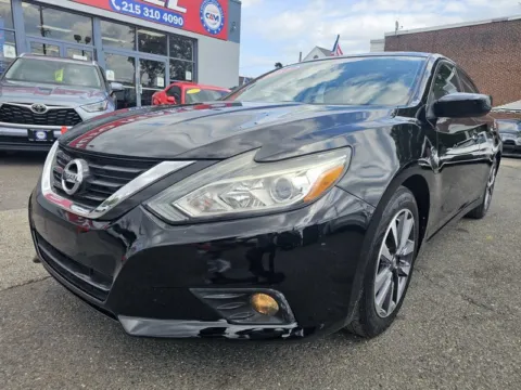 Black 2017 Nissan Altima 2.5 SV for sale in Philadelphia, PA
