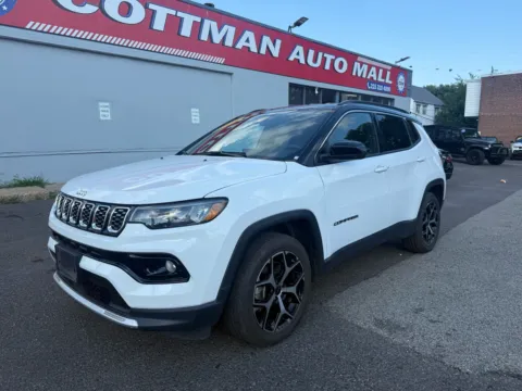 White 2025 Jeep Compass Limited 4x4 for sale in Philadelphia, PA