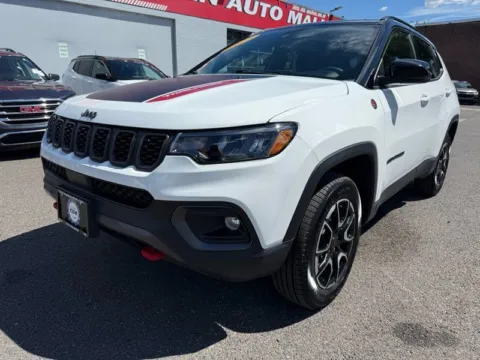 White 2025 Jeep Compass Trailhawk for sale in Philadelphia, PA