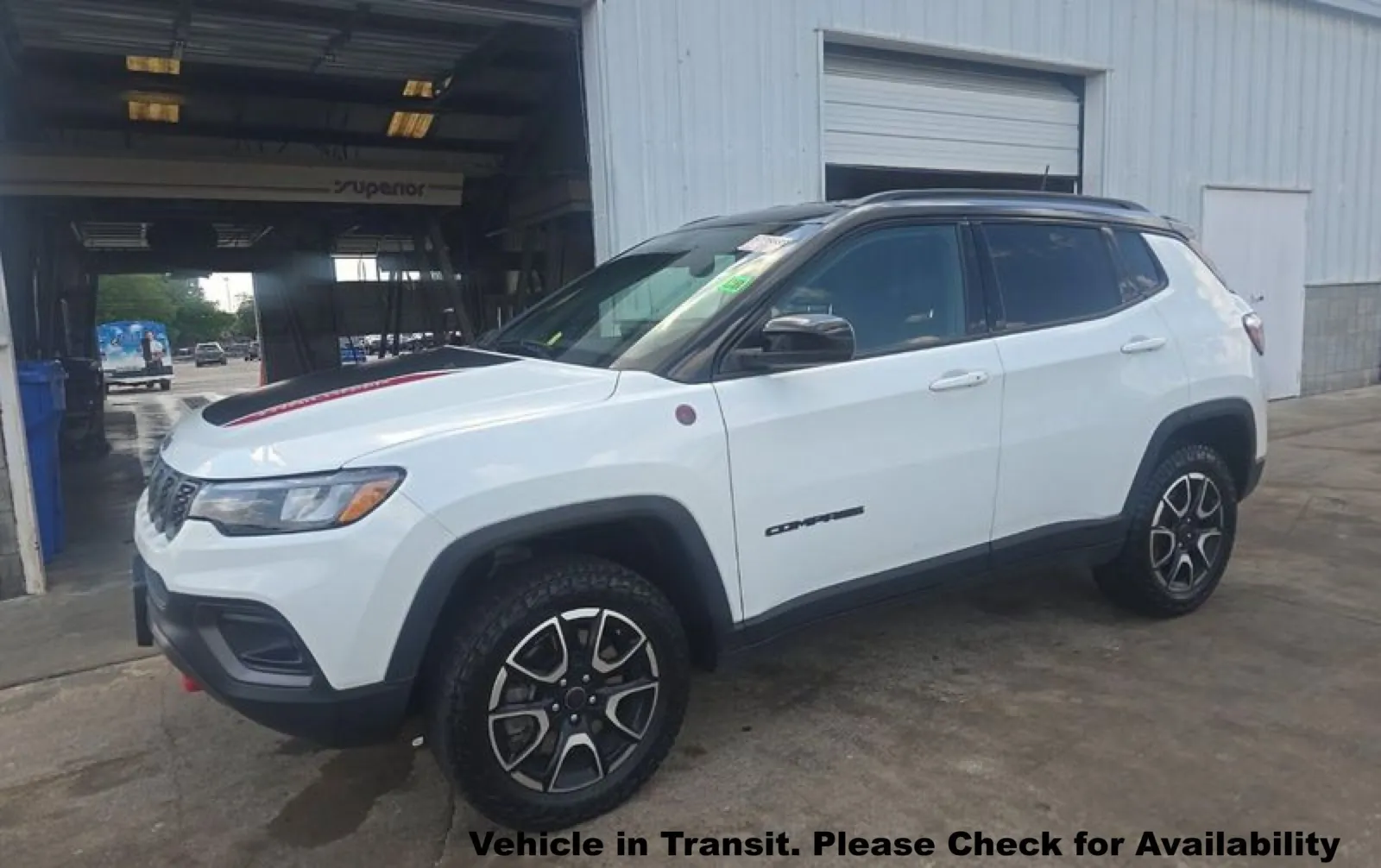 White 2025 Jeep Compass Trailhawk 4x4 for sale in Philadelphia, PA