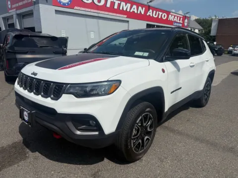 White 2025 Jeep Compass Trailhawk 4x4 for sale in Philadelphia, PA
