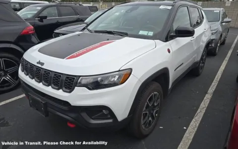 White 2025 Jeep Compass Trailhawk 4x4 for sale in Philadelphia, PA