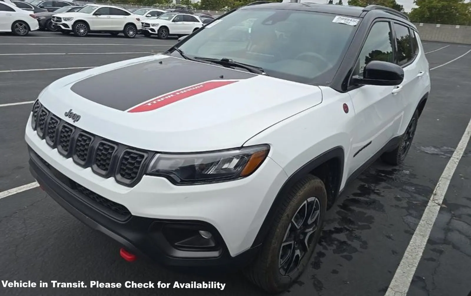 White 2025 Jeep Compass Trailhawk 4x4 for sale in Philadelphia, PA