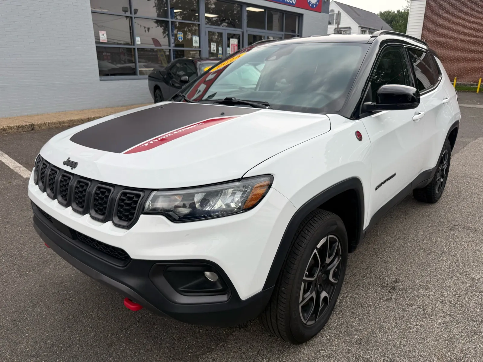 White 2025 Jeep Compass Trailhawk 4x4 for sale in Philadelphia, PA