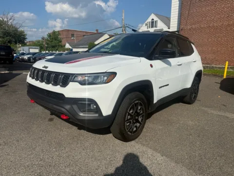 White 2025 Jeep Compass Trailhawk 4x4 for sale in Philadelphia, PA
