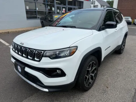 White 2025 Jeep Compass Limited 4x4 for sale in Philadelphia, PA