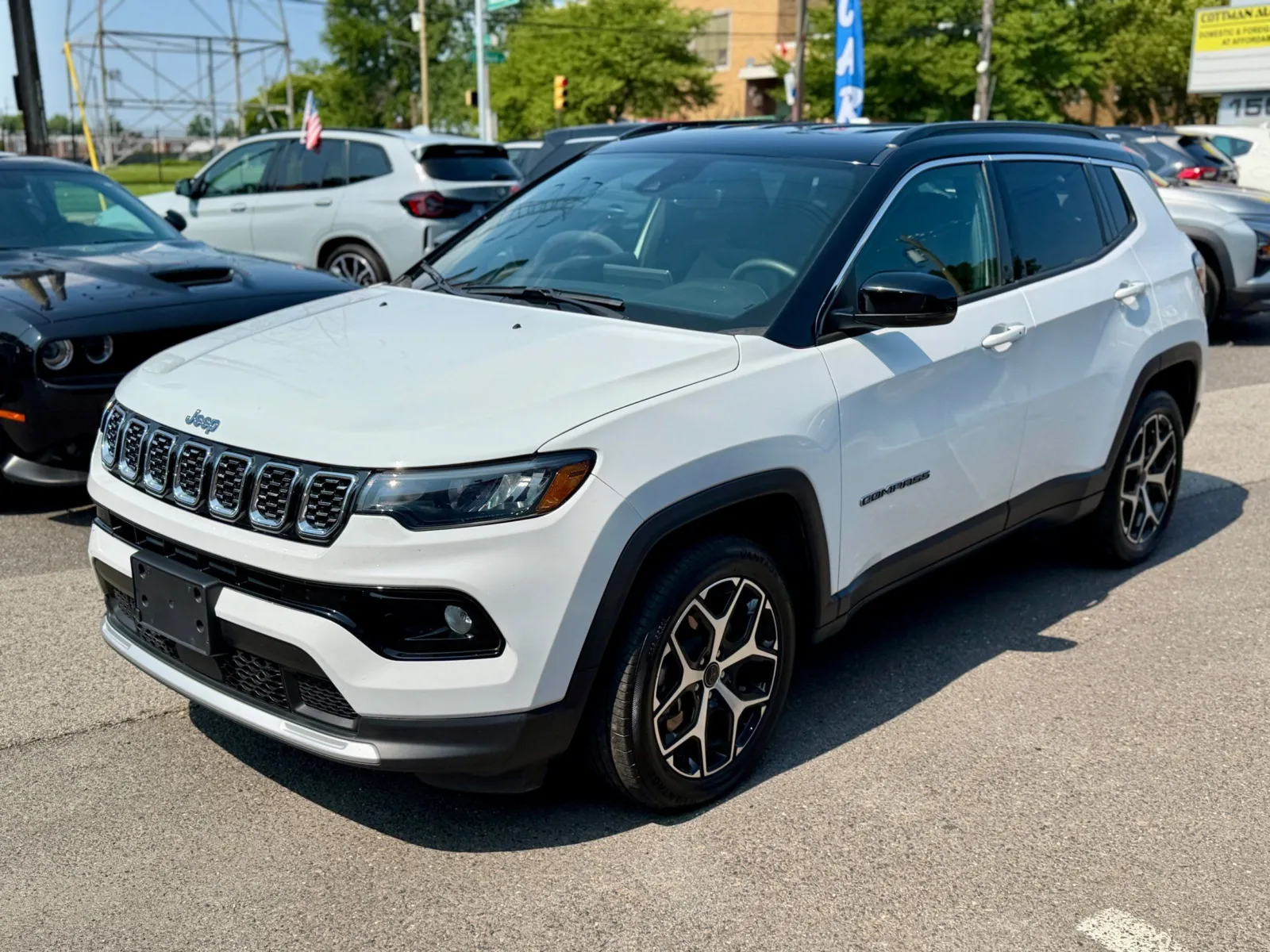 White 2025 Jeep Compass Limited 4x4 for sale in Philadelphia, PA