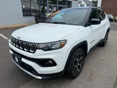 White 2025 Jeep Compass Limited for sale in Philadelphia, PA
