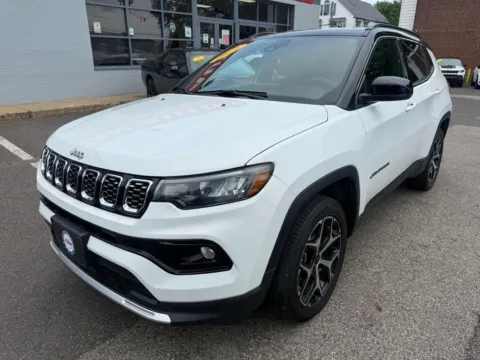White 2025 Jeep Compass Limited for sale in Philadelphia, PA