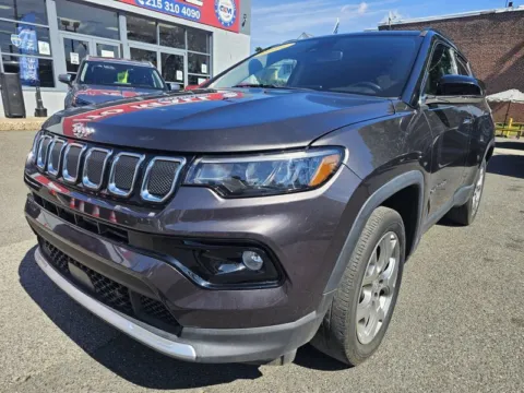 Gray 2022 Jeep Compass Limited for sale in Philadelphia, PA