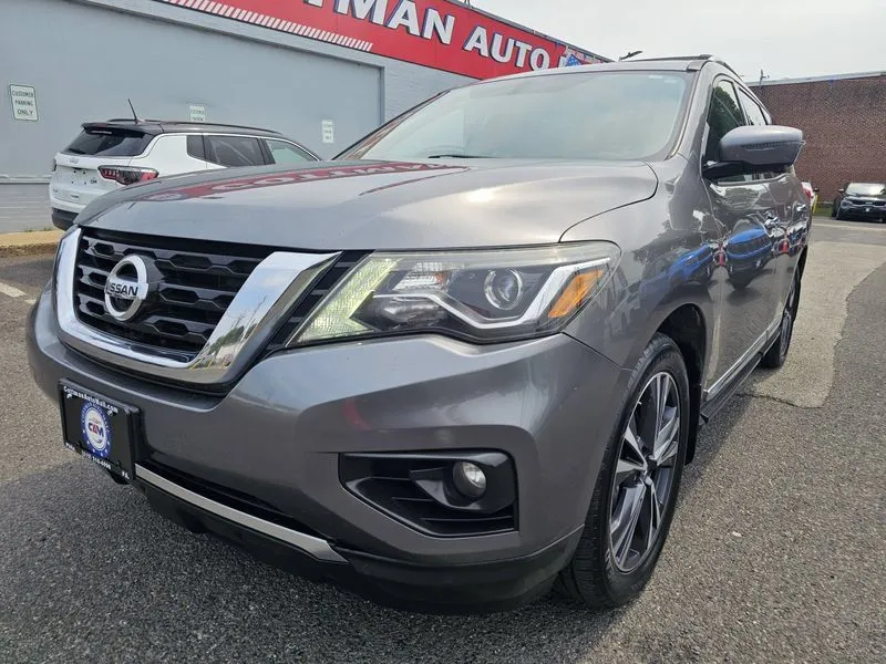 Gray 2017 Nissan Pathfinder Platinum for sale in Philadelphia, PA