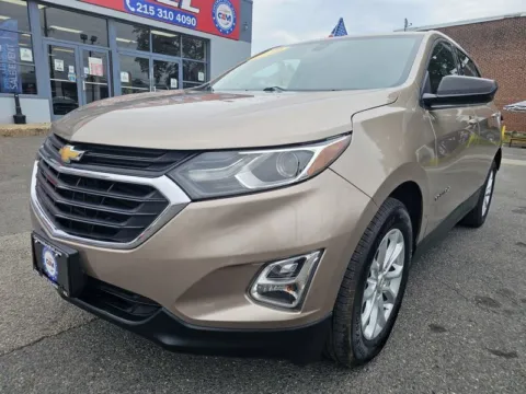 Beige 2019 Chevrolet Equinox LS for sale in Philadelphia, PA