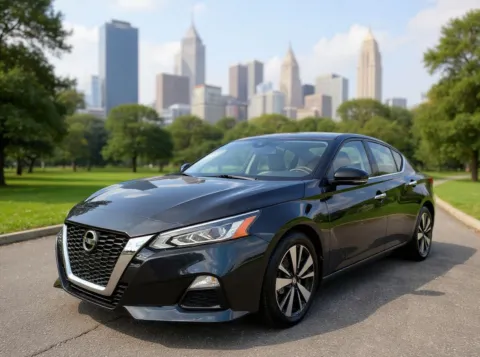 Blue 2022 Nissan Altima 2.5 SV for sale in Philadelphia, PA