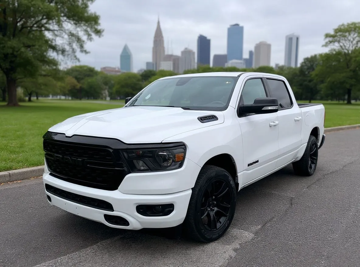 White 2022 Ram 1500 Big Horn for sale in Philadelphia, PA