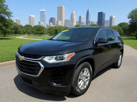 Black 2019 Chevrolet Traverse LS for sale in Philadelphia, PA