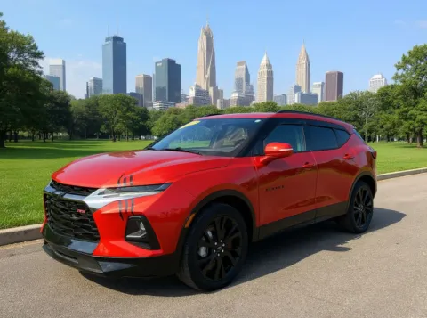 Orange 2021 Chevrolet Blazer RS for sale in Philadelphia, PA