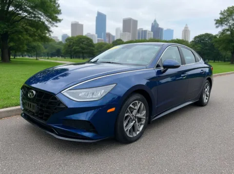Blue 2021 Hyundai SONATA SEL for sale in Philadelphia, PA