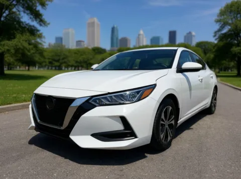 White 2023 Nissan Sentra SV for sale in Philadelphia, PA