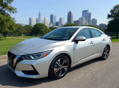 Silver 2023 Nissan Sentra SV for sale in Philadelphia, PA